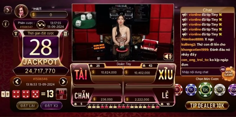 Tài Xỉu Livestream SUNWIN - Bí Quyết Chơi Thắng Lớn Diễn biến của mỗi ván Tài Xỉu Livestream Sunwin